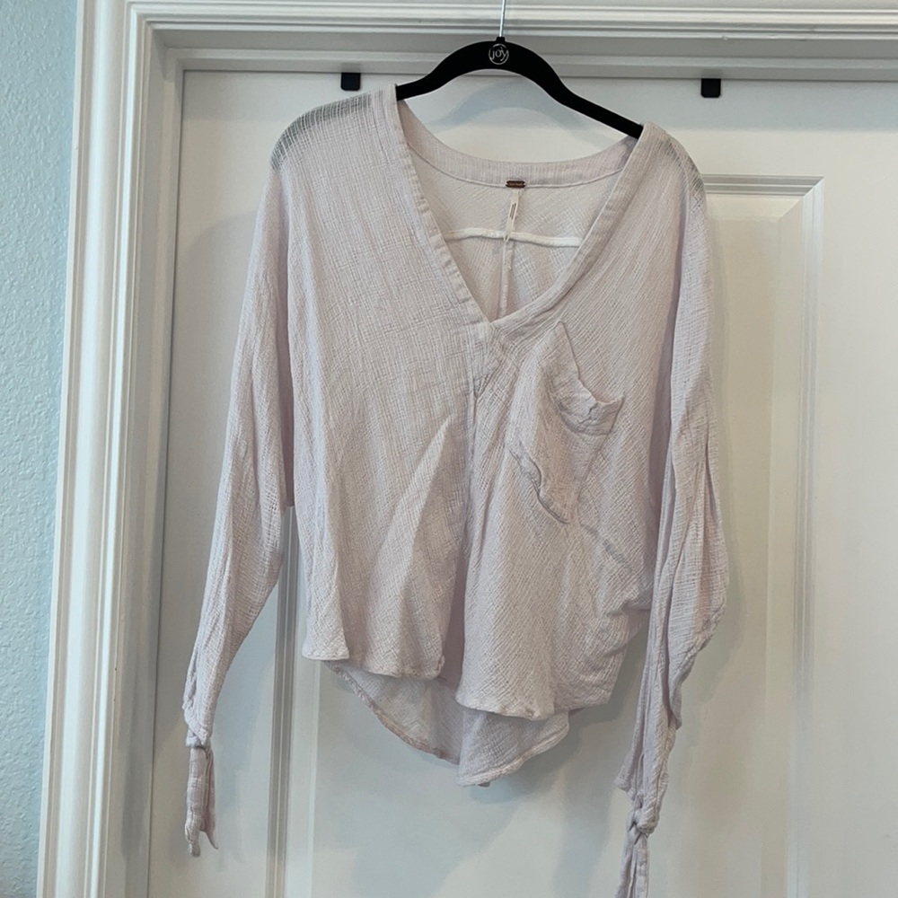 Free People Blush Pink Sweater
